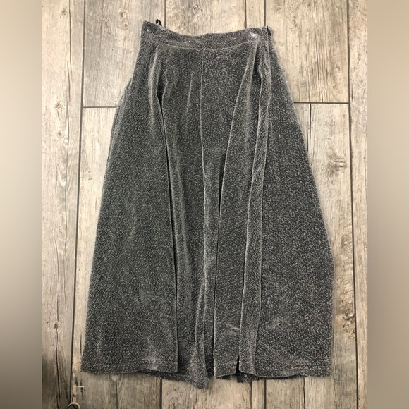 Maxi metallic skirt with side pockets size XS - Picture 7 of 8